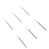 100 Pcs Tapered Barrel Nail Drill Bit Quartz Tungsten Steel Professional Cuticle Clean Drill Bit with Storage Box