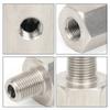 Neuer Seitenloch-Öldruckschalter-Stecker 1/8 NPT Buchse auf 1/4NPT 1/8NPT 1/8BSPT M10 M12 M14*1.5 Zuleitungsleitung Messgerät T-Stück Adapter
