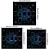 Multifunctional Tarots Card Table Cover Altars Decorations Tarots Tablecloth Pendulum Divinations Altars Table Cloth
