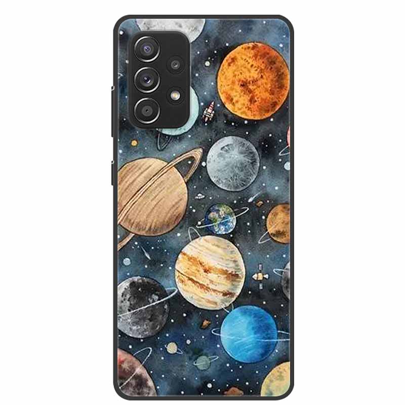 Für Coque Samsung A52s 5G Hülle Stoßfeste weiche Silikon-TPU-Rückseite für Samsung Galaxy A52s 5G Handyhüllen A52 S Niedlicher Cartoon