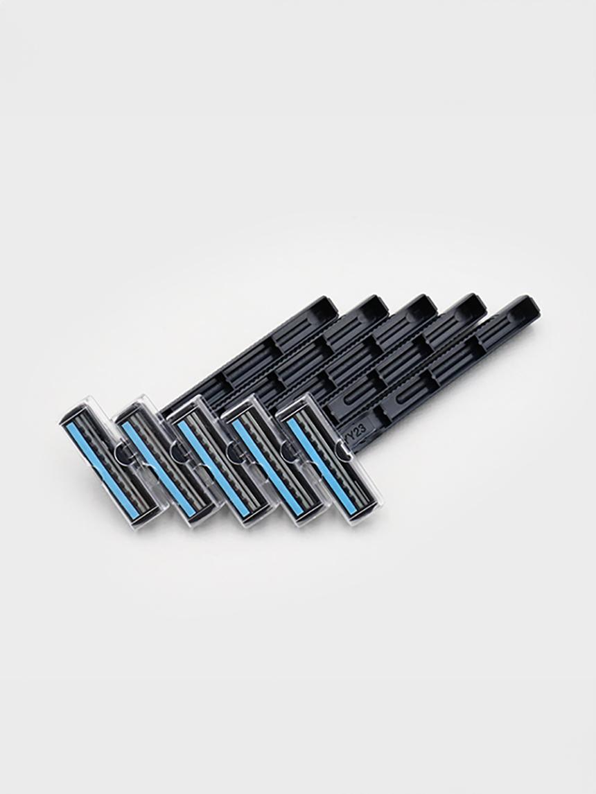 Dorco TG2 Plus Twin Blade Disposable Razors for Men (5-Pack)