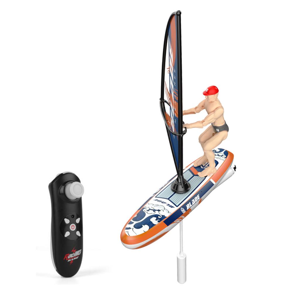 

HC-811 Remote Control Sailboat Racing Surfing Yacht Competition Watercraft for Indoor Outdoor Blue