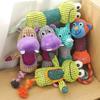 Cartoon Animal Shaped Dog Chew Toy Bite Resistant Interactive Pet Toy  for Pet Training