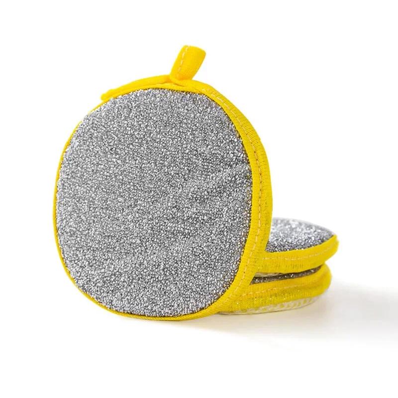 Oboustranná melaminová houbička na mytí nádobí Opakovaně použitelná Omyvatelná Čisticí nástroje Kuchyňské houbičky na mytí nádobí Nádobí Kartáč na hrnce