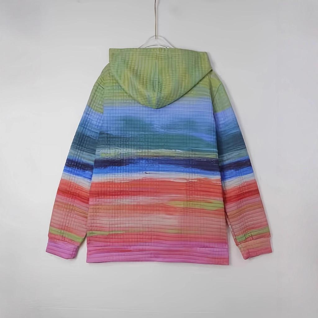 Cross-Border Autumn Hoodie - Creative Versatile Long-Sleeved Casual Style