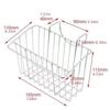 304 Stainless Steel Sink Basket Drainer Rack Rustproof Waterproof Storage Bracket Durable Organizer Rack Kitchen Drainer