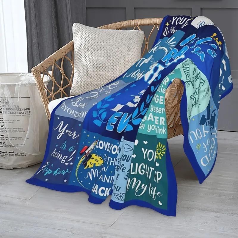 Meine Neffe Decke Von Tante Onkel Decke für Neffe, Neffe Geschenke Von Onkel Idee Geschenke Weiche Flanelldecke 80"x 60"