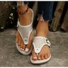 Chinelos femininos verão nova moda metal botão slides sapatos cunha sandálias de praia mulheres plataforma externa lazer chinelos