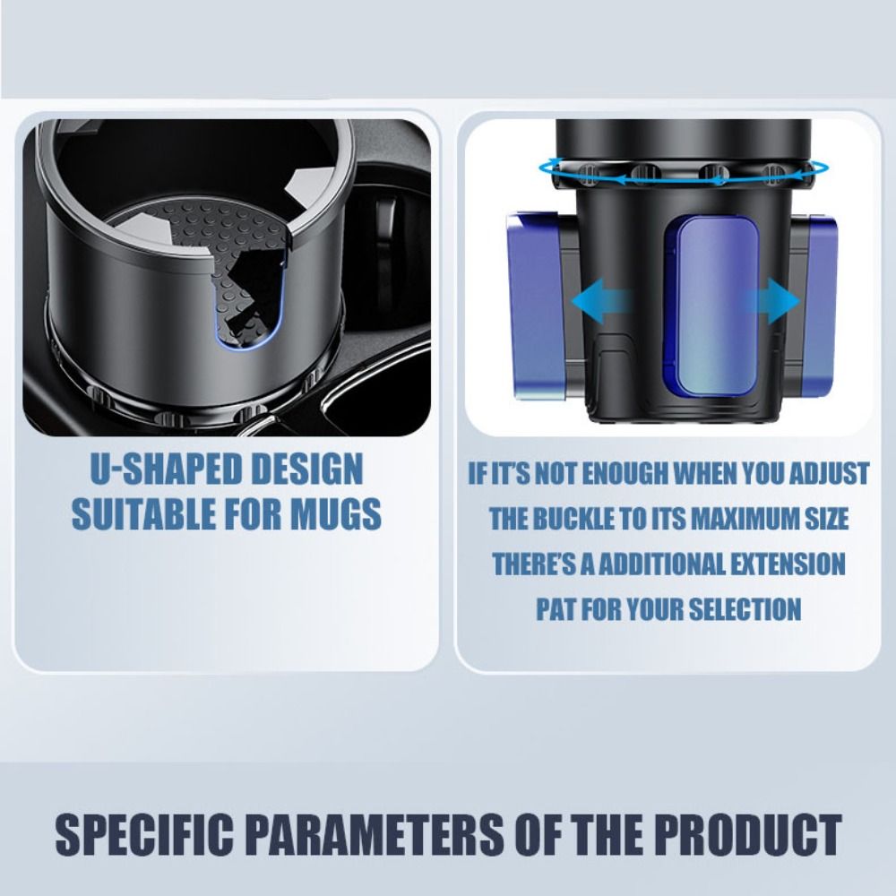 Switch Lock Cup Holder Expander Multifunctional Car Cup Holder  Driving Scenarios