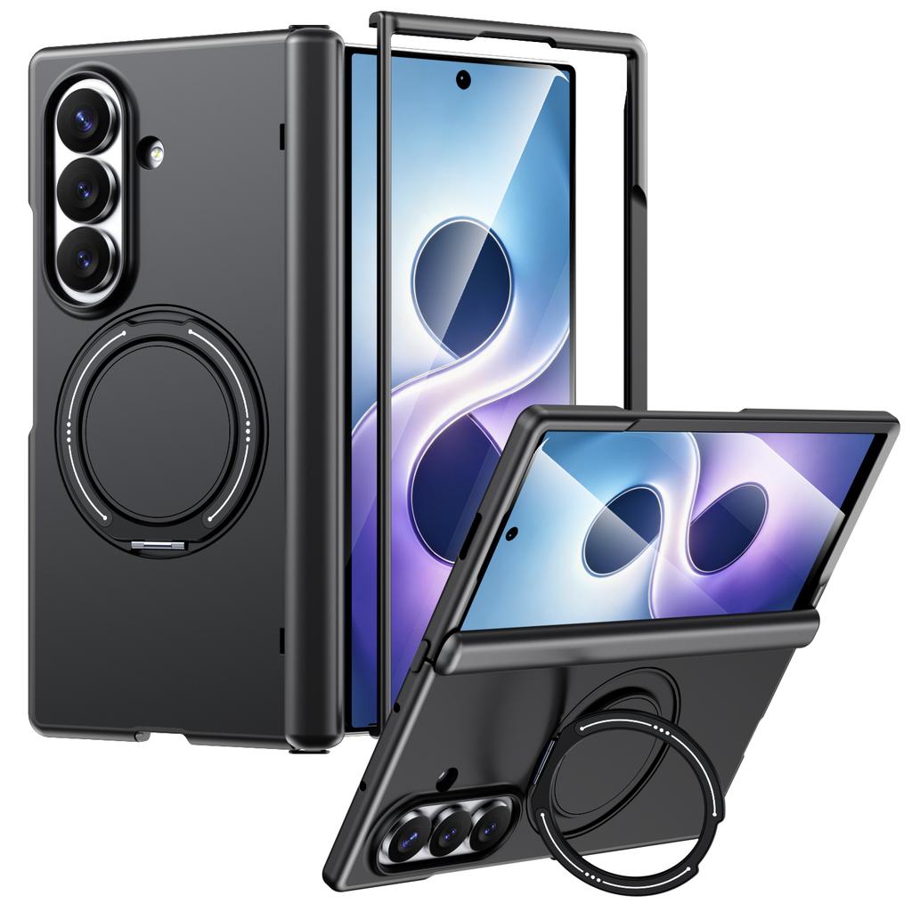 For Samsung Galaxy Z Fold 8 Ultra,Fold8 Ultra,Fold 8 Case Magnetic Stand, Fit for MagSafe, Hinge Protection Dropproof Case