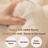 Rabbit Plush Large Sofa Anti Slip Cover Cloth Thick Winter Sofa Slipcover Protector Cover Sofa Cushion Anti Cat Scratch Universal Cover Blanket