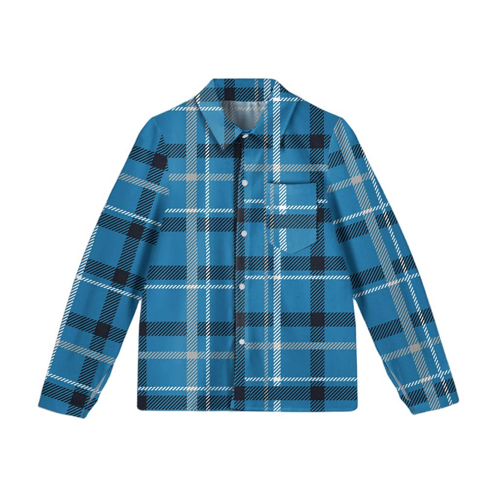 Mädchen Hemd mit Knöpfen - Langarmbluse