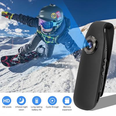 Nowa kamera kieszonkowa HD 1080P Micro Cam z funkcją nagrywania wideo, przenośna kamera Micro Body z funkcją wykrywania ruchu do zajęć sportowych na świeżym powietrzu