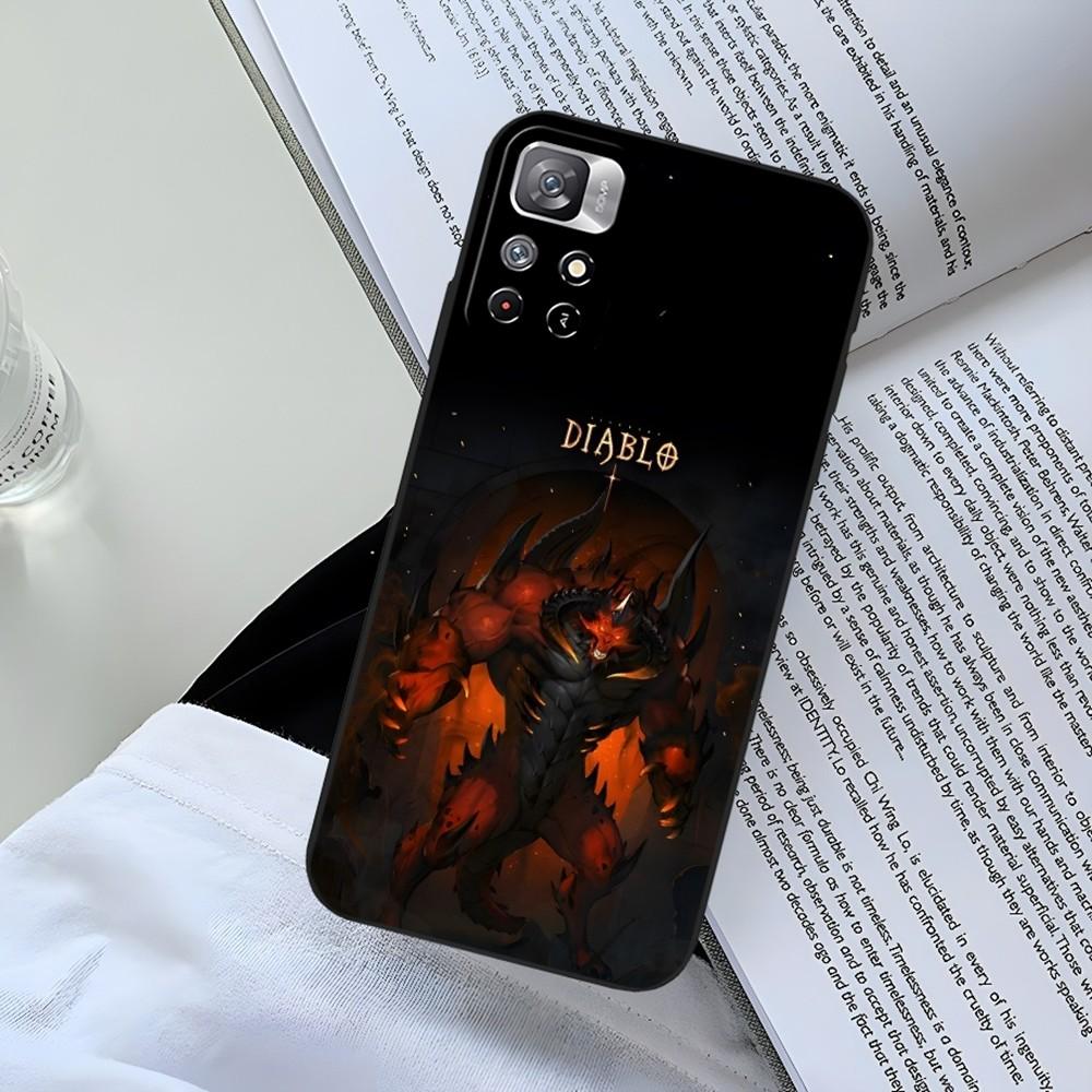 Hot Game Diablo Phone Case for Xiaomi Redmi Note 14 13 12 11 9 Ultra 10 Lite Poco F4 F5 X5 Pro Plus Cover