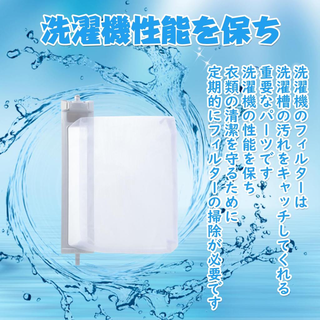 HAOTUNR Lint Filter Filter Compatible with Sharp Lint Filter Washing Machine Lint Filter For Washing Machines Compatible Product Pack of 2 ES-LP2