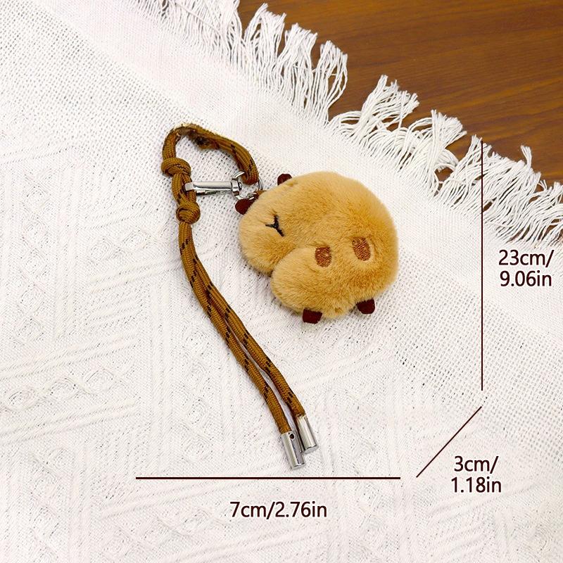 Plush Doll Bag Pendant Bag Pendant Creative Keychain Hanging Rope Bag Accessories Key Pendant Car Keychain Charm Gift