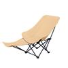 Folding Camping Lounge Chair with Adjustable Backrest