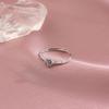S925 Sterling Silver Gold-Plated Women's Fashion Ring - Elegant, Simple, Versatile Design