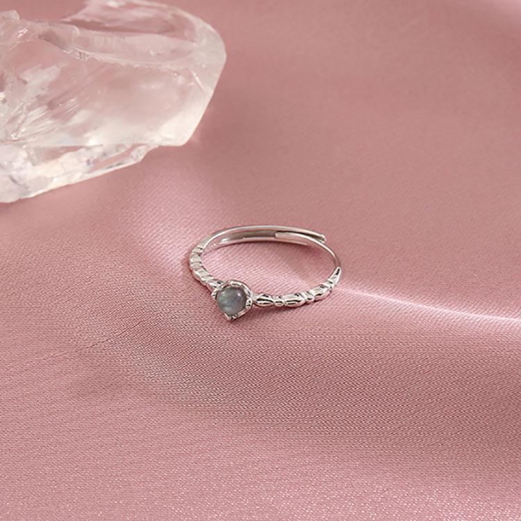 S925 Sterling Silver Gold-Plated Women's Fashion Ring - Elegant, Simple, Versatile Design