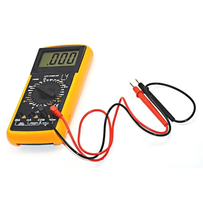 Professional High Temperature Resistant Silicone Multimeter Probes for Accurate Measurements Lab Testing Circuit Repair