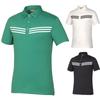 KIM YOUNG JOO GOLF Summer Men'S V-Cut 3-Stripe Four-Way Stretch Functional Men'S Golf Short Sleeve T-Shirt Dommts24