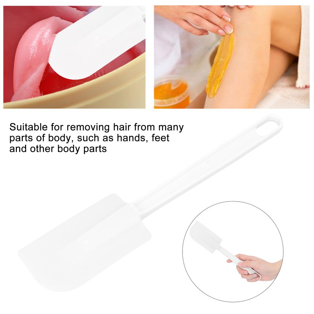 Silicone Wax Spatulas Waxing Spatulas Hair Removal Sticks Applicator for Home Salon Body Use