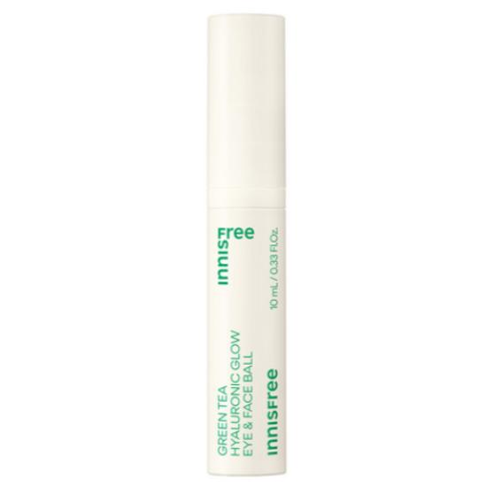 a1005  [Innisfree] Зеленый Чай Гиалуроновый Сияние Шарик для Глаз и Лица 10 мл Hyaluronic Glow Eye & Face Ball  1