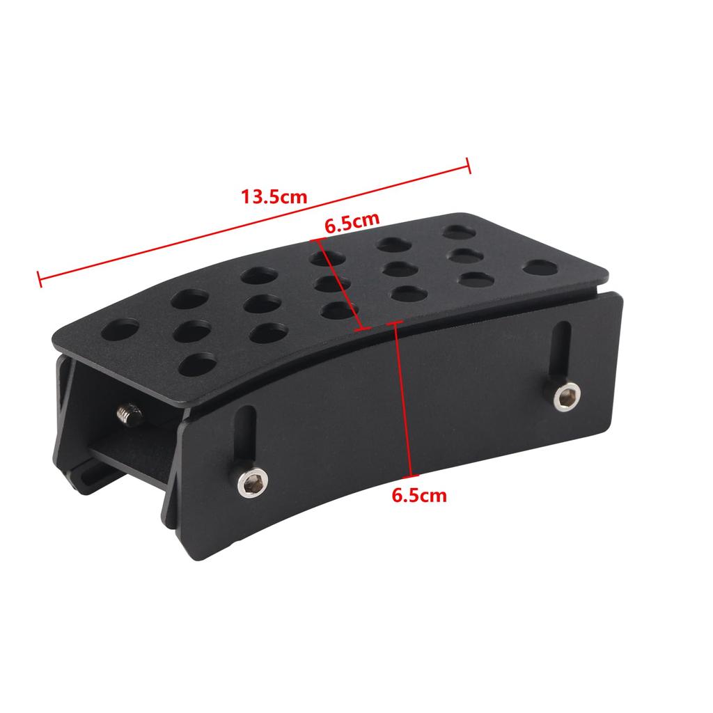 Vancroser Wrangler JK Raised Accelerator Pedal for Wrangler Accelerator Custom Parts 2007-2017 JK, Non-Slip Pedal, (Black)