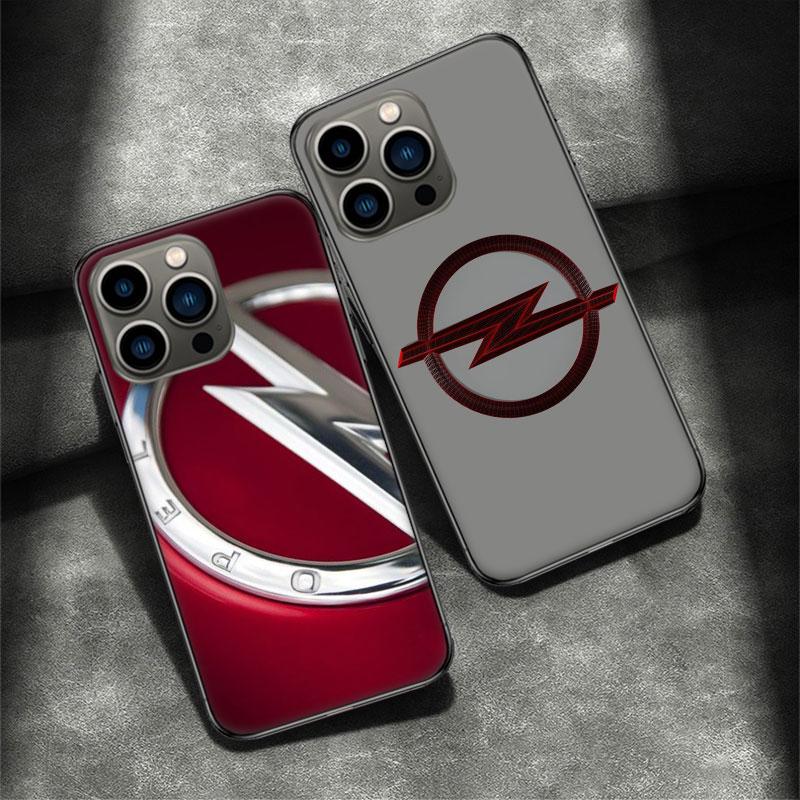 Opel Astra Logo Phone Case For Apple Iphone 16 15 Plus 13 12 Mini 16E 11 14 Pro Max X XS XR 8 7 SE 2020 Cover Shell Coque Silico
