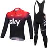 Mens Cycling Jersey Bib Shorts Set Lightweight Quick-Dry Mountain Road Bike Ride