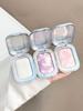 Polvere colorata ad alta brillantezza, illuminante, perlescente, scintillante, facile da applicare, non volatile, effetto 'water-light', crema tridimensionale ad alta brillantezza