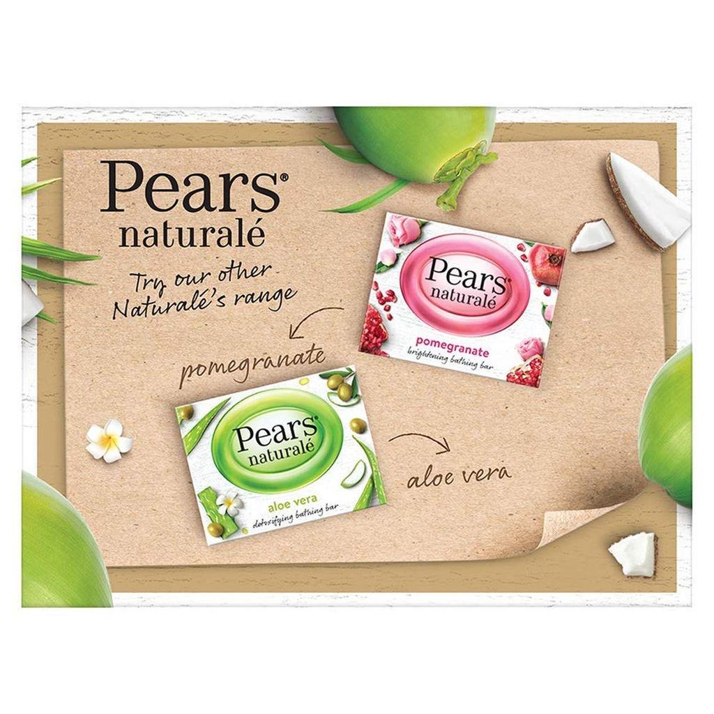 Pears Naturalé Nourishing Soap Bar, Coconut, 125g (Pack of 3)