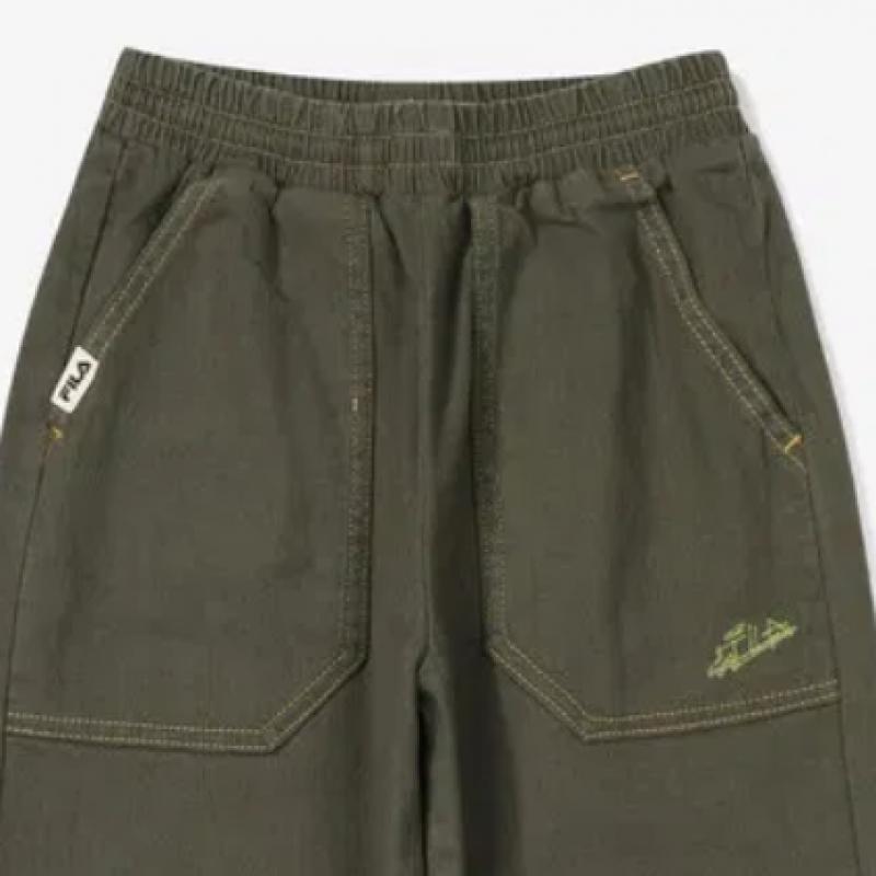 [fila Kids] Urban Pocket Baggy Pants  Fk2ptf3501x Khi  q0zFk2ptf3501xKhi