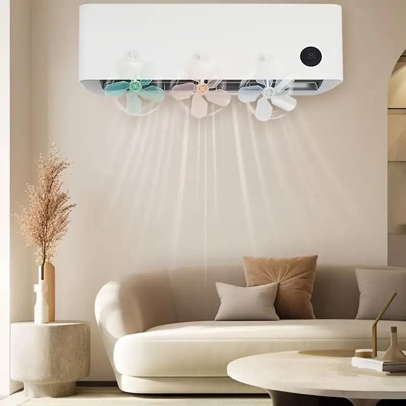 Air Conditioning Guide Fan Air Conditioning Guide Fan Easy Installation Three Colors To Choose
