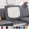 1pc 1/2/3 Seater Elastic Outdoor Courtyard Cushion Cover, Cushion Cover To Replace Courtyard Furniture Sofa Cover, Washable Furniture Protective Cover