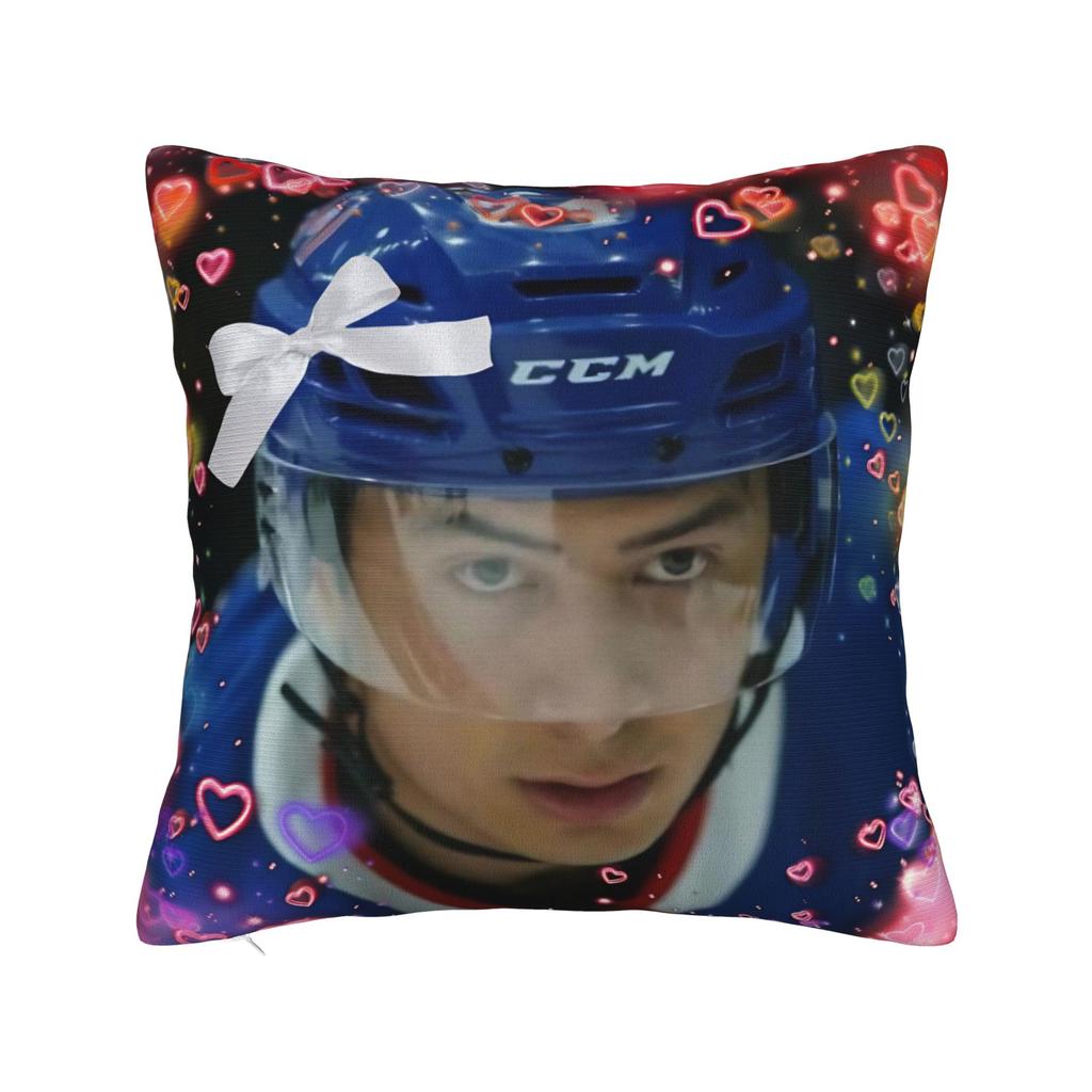 Heated Rivalry Shane Hollander Ilya Rozanov Printed Pillowcase Cushion Cover Hudson Williams Connor Storrie Throw Pillow Cover
