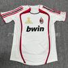 Wholesale 06-07AC Home and Away No. 22 Kaka Retro Jersey Short-sleeved Sports Printed Adult Football Jersey T-shirt