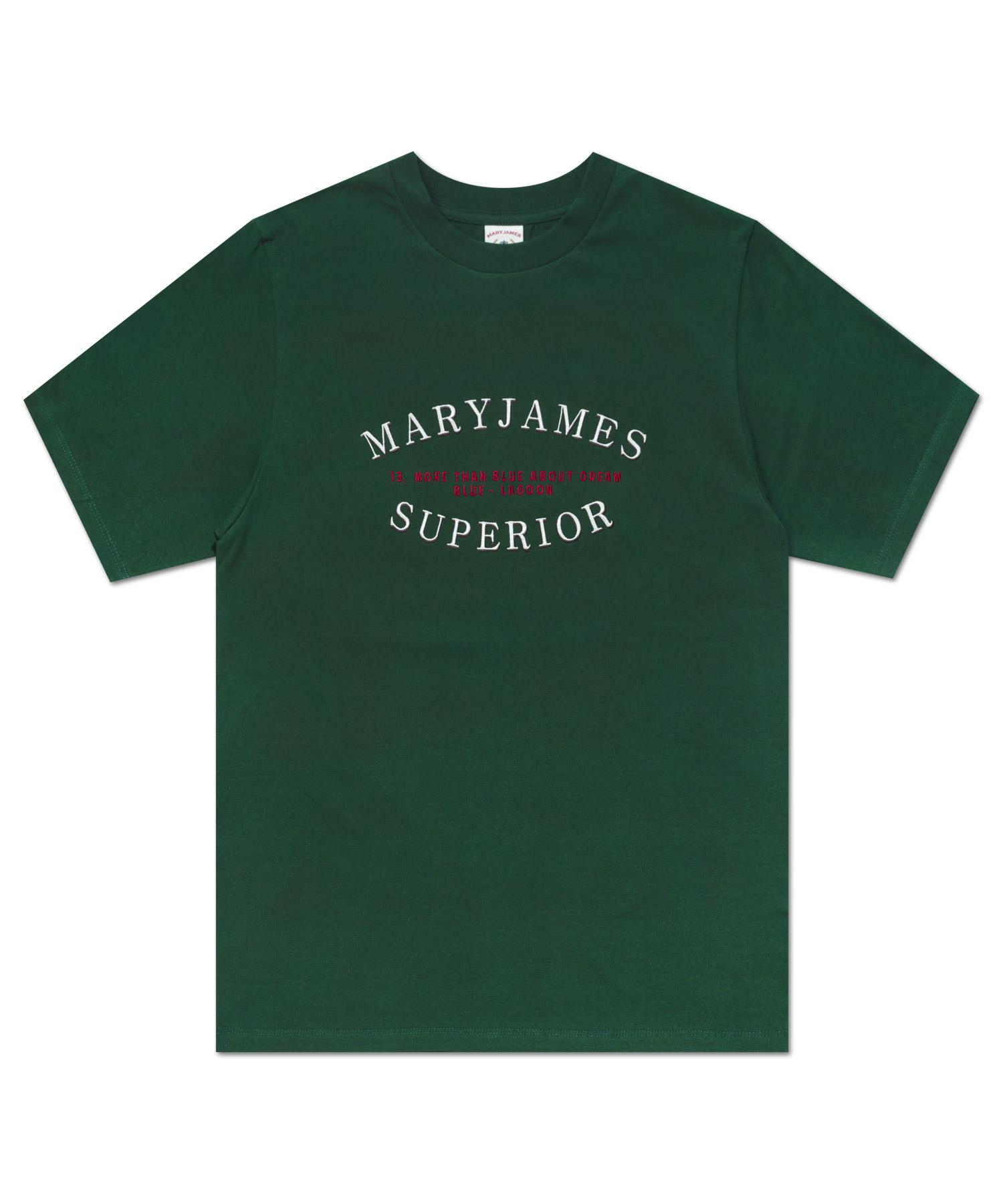 Mary James Superior Dream Half Sleeve - Darkgreen L