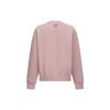 Reebok Comfortable Fashion Versatile Pullover Long Sleeve American Vintage Sweatshirt Women sweatshirt Light-Pink 24FRM304WGF2