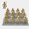 Ninja Skull Skeleton Soldier Building Blocks with Weapons
