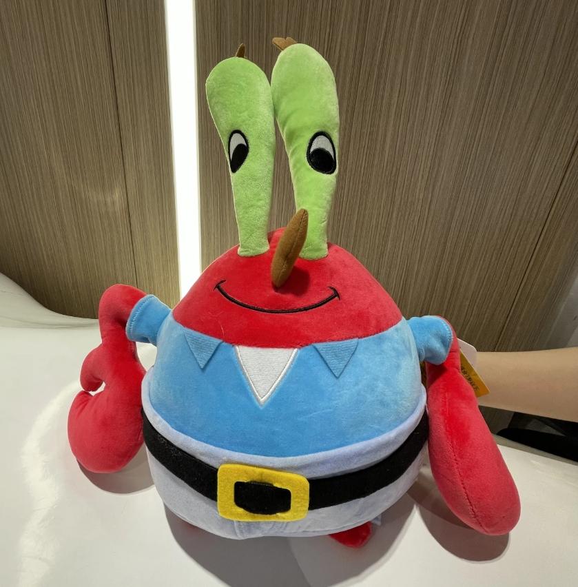 Genuine Anime Spongebob Squarepants Patrick Star Squidward Eugene H. Krabs Gary Kawaii Cartoon Stuffed Plush Toys Birthday Gift
