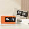 Flip Clock Calendar Table Watch Modern Silent Digital Desk Clocks Minimalist Aesthetic Luxury Tabletop Watches Home Decorations
