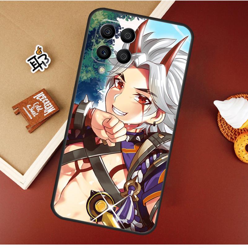 Genshin Impact Arataki Itto Case For Samsung Galaxy M16 M36 M56 M06 M52 M32 M12 M54 M34 M14 M35 M55 M15 M11 M31 M13 M53