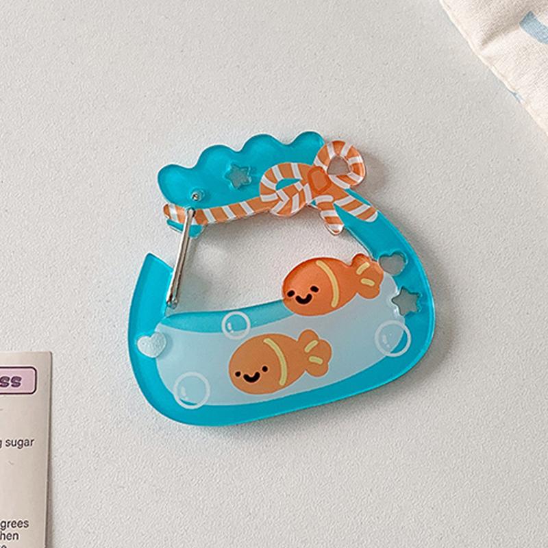 

Акриловый мультяшный держатель для брелока в стиле инс, декор в форме дома, музыкальной ноты, яблока, для подвески на сумку, крючок для DIY, подвеска для ключей