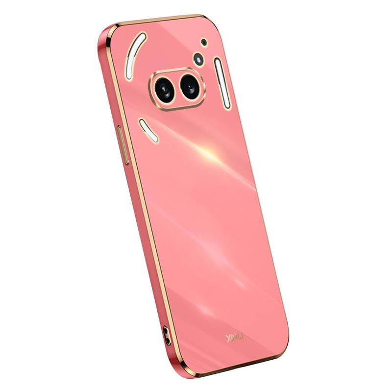 XINLI For Nothing Phone (2a) TPU Case Electroplating Edge Protective Phone Cover