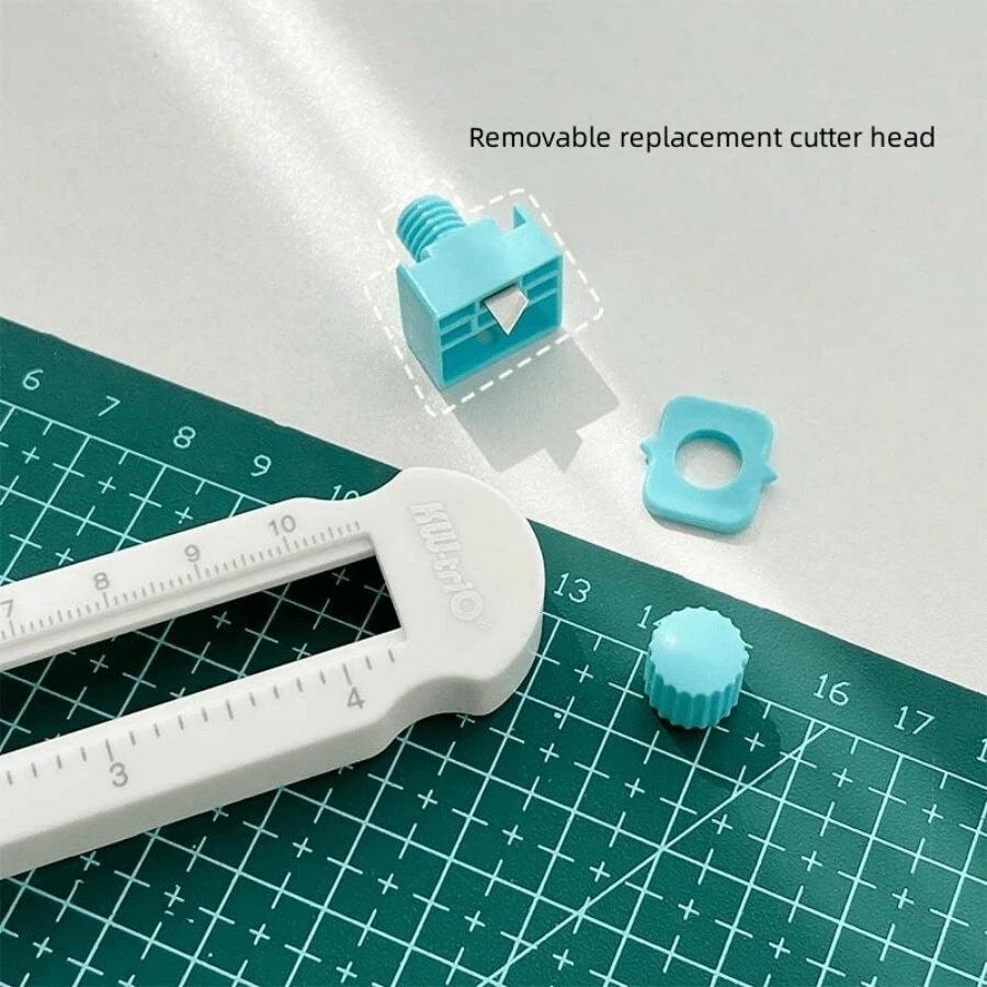 360° Adjustable Circle Cutter - Precision Scrapbooking Tool for Circular Paper Cuts - Ideal for Craft Enthusiasts