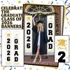 Graduation Class Decoration Door Flag Hanging Flag Graduation Party Decoration Supplies