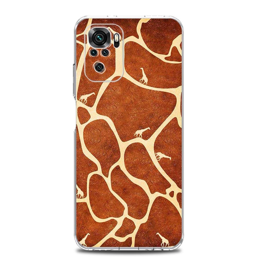 giraffe Phone Case For Xiaomi Redmi Note 13 12 5G 9S 9 8 10 11 Pro Plus 4G 9T 13C 12C10C 9C 9A 7 Pro Clear Cover