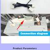 2 in 1 Screen Unlock Plug with rear view camera for Toyota Corolla Cross 2022 2023 2024 2025 OEM Radio 10.25 inch Screen