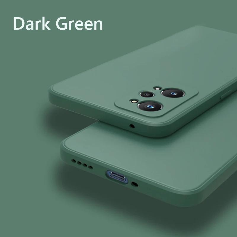 For Realme GT Neo 2 3 3T Case ShockProof Liquid Silicone Soft Cover On For Realme GT2 Pro Neo2 Neo 2T 5G Phone Case Coque Shell